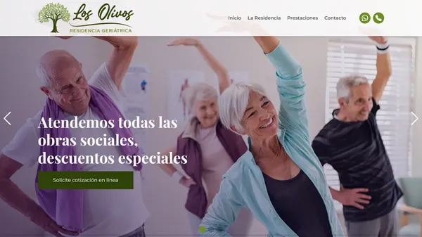 Hogar Geri&aacute;trico Los Olivos